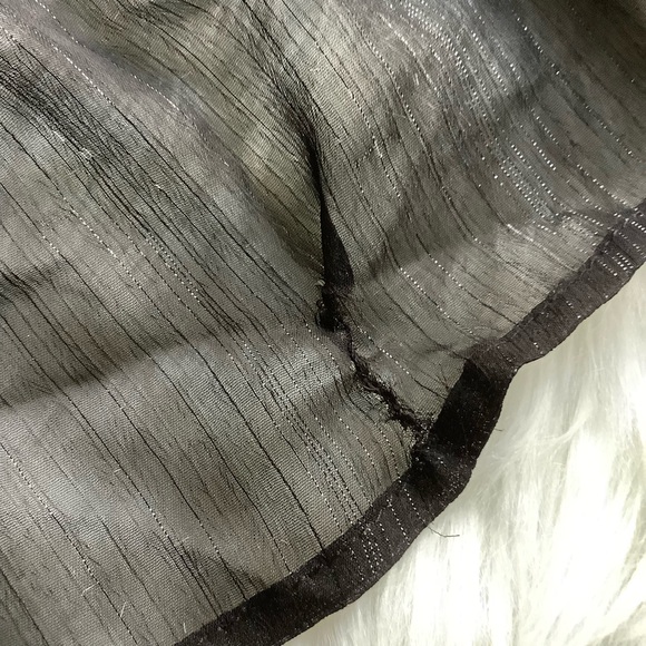 ShowPo Dangerous Woman plunge thigh split dress Black US 6 - Picture 14 of 14